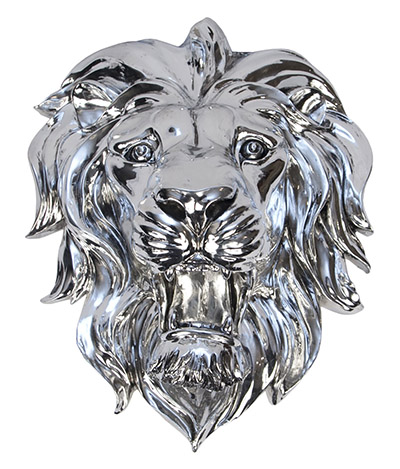 Electroplated Lion Head